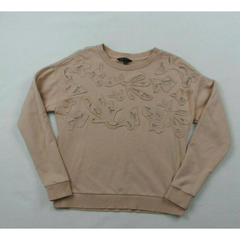 Banana Republic Sweatshirt Pink Mauve Pullover s